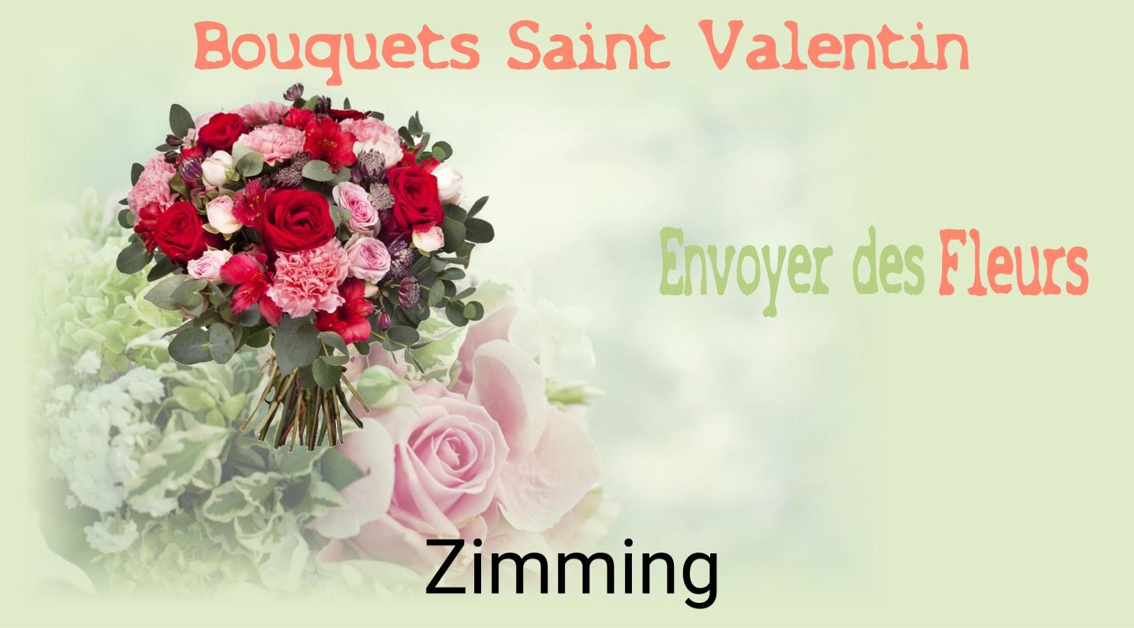 Roses de Saint-Valentin livrées à Zimming